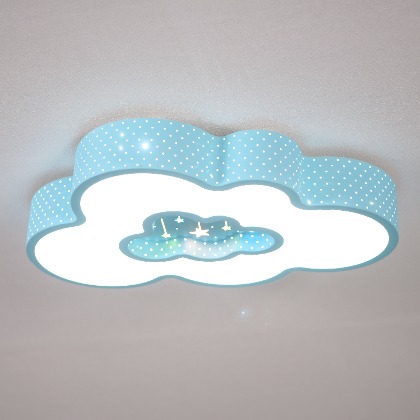 LED 구름 방등 50W (블루)